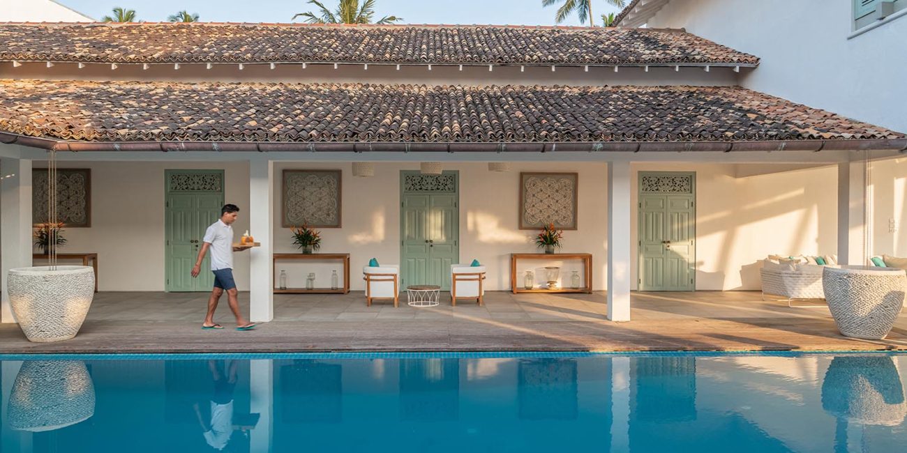 Swimming Pool of Ishq Luxury Villa in Galle